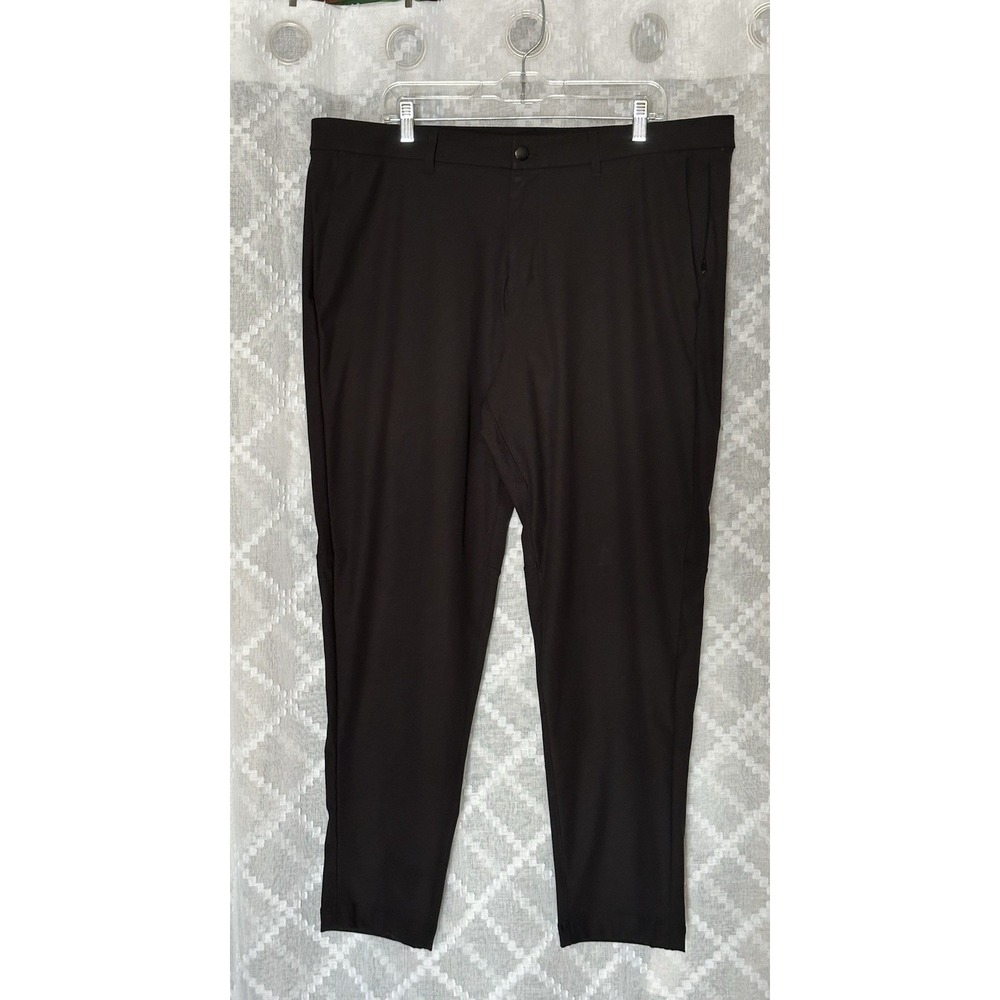 Lululemon Commission‎ Pants Mens 40 Black Warpstreme Classic Stretch